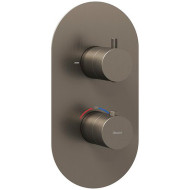 Смеситель для душа Ravak Espirit ES 063.20GB.O2 X070323 с термостатом Графит Смеситель для душа Ravak Espirit ES 063.20GB.O2 X070323 с термостатом Графит