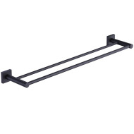 Полотенцедержатель Timo Selene 12056/03 двойной Черный Полотенцедержатель Timo Selene 12056/03 двойной Черный