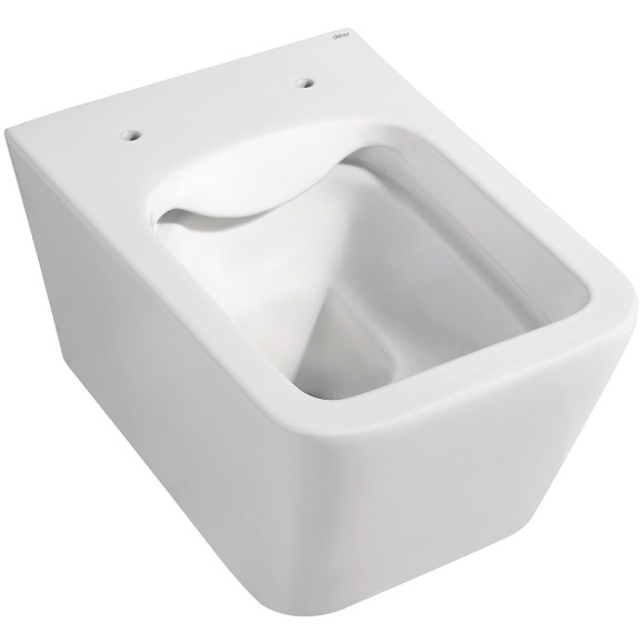 Унитаз Abber Rechteck AC1201MW подвесной Белый матовый с сиденьем Микролифт Унитаз Abber Rechteck AC1201MW подвесной Белый матовый с сиденьем Микролифт