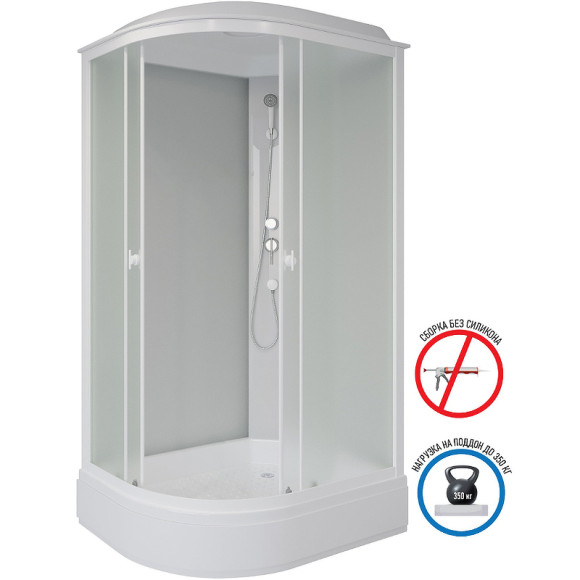 Душевая кабина Niagara Promo 120x90 R P120/90/26R/MT без гидромассажа