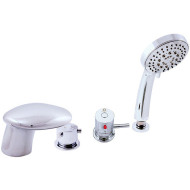 Смеситель на борт ванны Rav Slezak Dunaj Termostat DT271.5P с термостатом Хром