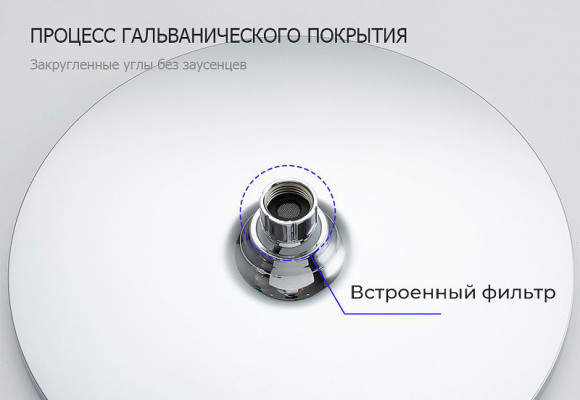 Верхний душ Gappo G005-25 Хром Верхний душ Gappo G005-25 Хром