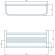 Полка для полотенец Haiba HB8424-4 Бронза