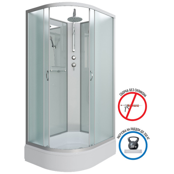 Душевая кабина Niagara Classic 120х90 R NG-33294-14RBKT без гидромассажа Душевая кабина Niagara Classic 120х90 R NG-33294-14RBKT без гидромассажа