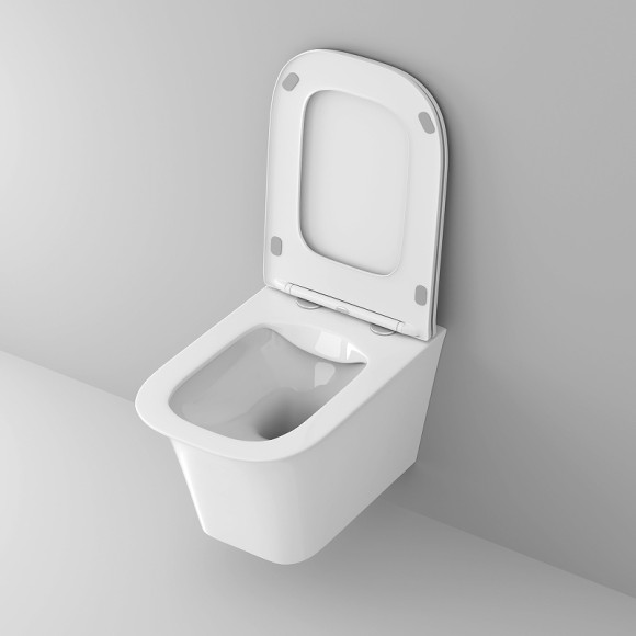 Унитаз Grossman Classic GR-4463S подвесной Белый глянец с сиденьем Микролифт Унитаз Grossman Classic GR-4463S подвесной Белый глянец с сиденьем Микролифт