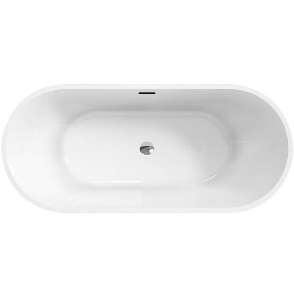 Акриловая ванна BelBagno Uno 160x73 BB701-1600-730-K без гидромассажа