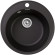 Кухонная мойка GranFest Quarz GF-Z08 Черная Кухонная мойка GranFest Quarz GF-Z08 Черная