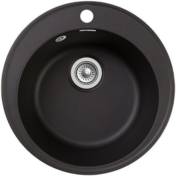 Кухонная мойка GranFest Quarz GF-Z08 Черная Кухонная мойка GranFest Quarz GF-Z08 Черная