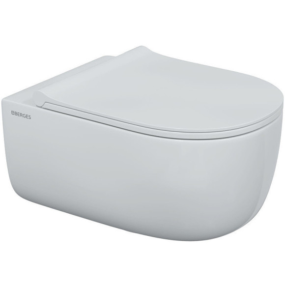 Комплект унитаза с инсталляцией Berges Novum 043303 с сиденьем Микролифт и Черной Soft Touch клавишей смыва Комплект унитаза с инсталляцией Berges Novum 043303 с сиденьем Микролифт и Черной Soft Touch клавишей смыва