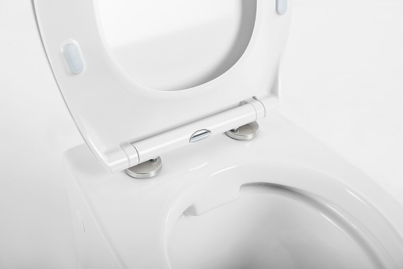 Комплект унитаза с инсталляцией BelBagno Prospero BB507B/BB2020SC/BB002-80/BB005-PR-CHROME с сиденьем Микролифт и клавишей смыва Хром глянцевый