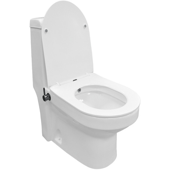 Унитаз биде Azario Brusco AZ-1085B с бачком и сиденьем Микролифт