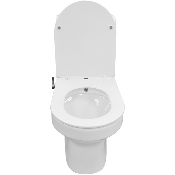 Унитаз биде Azario Brusco AZ-1085B с бачком и сиденьем Микролифт