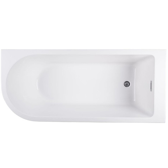Акриловая ванна Swedbe Vita 170х75 R 8843 без гидромассажа Акриловая ванна Swedbe Vita 170х75 R 8843 без гидромассажа