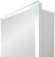 Зеркальный шкаф Континент Reflex LED 60 МВК025 с подсветкой Белый Зеркальный шкаф Континент Reflex LED 60 МВК025 с подсветкой Белый