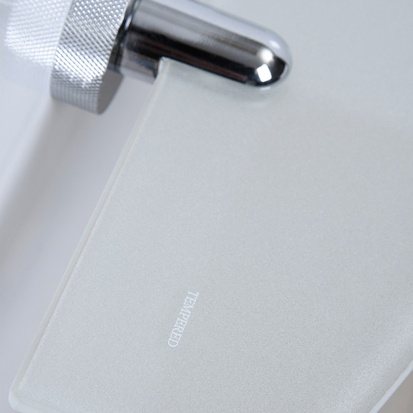 Стеклянная полка WasserKRAFT Mosel K-46624 Хром Стеклянная полка WasserKRAFT Mosel K-46624 Хром