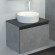Тумба с раковиной Comforty Эдинбург 60 00-00002782 подвесная Бетон светлый Тумба с раковиной Comforty Эдинбург 60 00-00002782 подвесная Бетон светлый