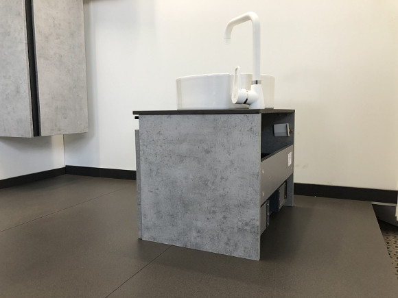 Тумба с раковиной Comforty Эдинбург 60 00-00002782 подвесная Бетон светлый Тумба с раковиной Comforty Эдинбург 60 00-00002782 подвесная Бетон светлый