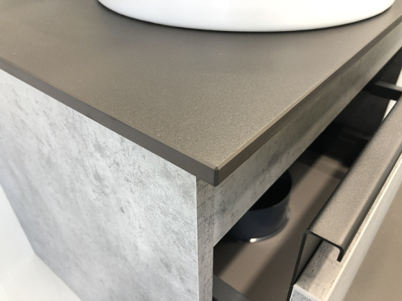 Тумба с раковиной Comforty Эдинбург 60 00-00002782 подвесная Бетон светлый Тумба с раковиной Comforty Эдинбург 60 00-00002782 подвесная Бетон светлый