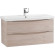 Тумба под раковину BelBagno Marino-Cer 80 MARINO-CER-800-2C-SO-RG-P подвесная Rovere Grigio