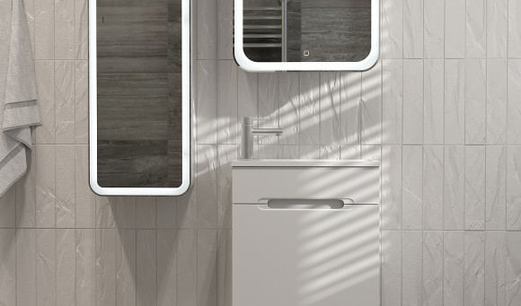 Тумба под раковину Jorno Modul 50 Mol.01.50/P/W/JR подвесная Белая Тумба под раковину Jorno Modul 50 Mol.01.50/P/W/JR подвесная Белая