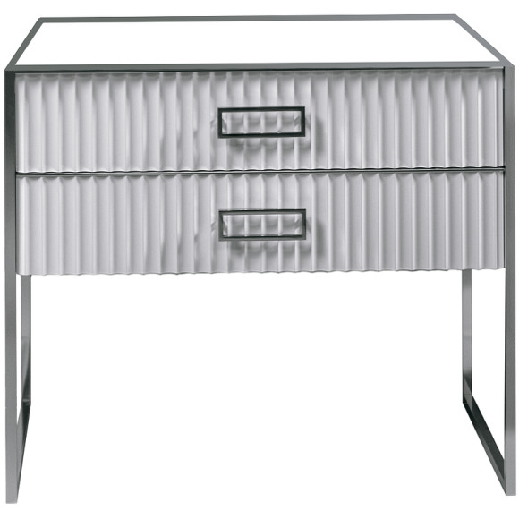 Тумба под раковину Boheme Armadi Art Monaco 100 867-100-WCR Белый глянец Хром