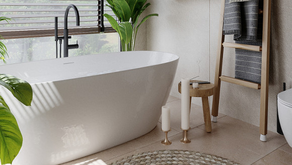 Ванна из искусственного камня Salini Sofia 165х75 102511G Белая глянцевая Ванна из искусственного камня Salini Sofia 165х75 102511G Белая глянцевая