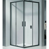 Душевой уголок Riho Hamar 2.0 90x90 G007005121 профиль Черный матовый стекло прозрачное