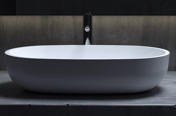 Раковина-чаша Salini Gloria 64 305 1102205M Белая матовая