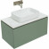 Тумба под раковину Allen Brau Infinity 85 1.21002.CGM подвесная Олива матовая Тумба под раковину Allen Brau Infinity 85 1.21002.CGM подвесная Олива матовая