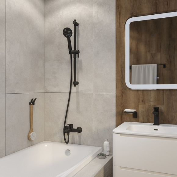 Душевой шланг Iddis Optima Home OPH15BLi19 Черный матовый Душевой шланг Iddis Optima Home OPH15BLi19 Черный матовый