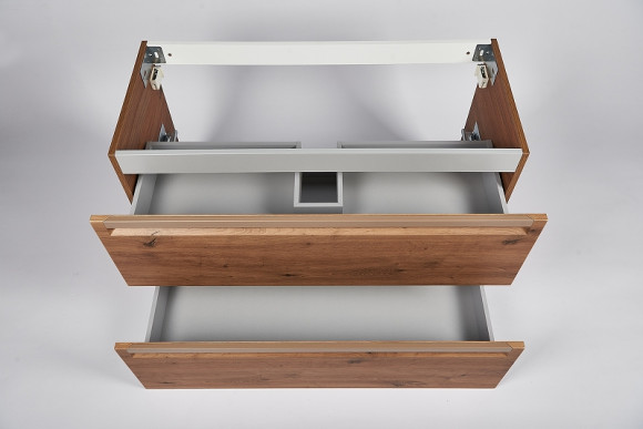 Тумба с раковиной Inda Piccadilly 100RC подвесная Rovere Castagno