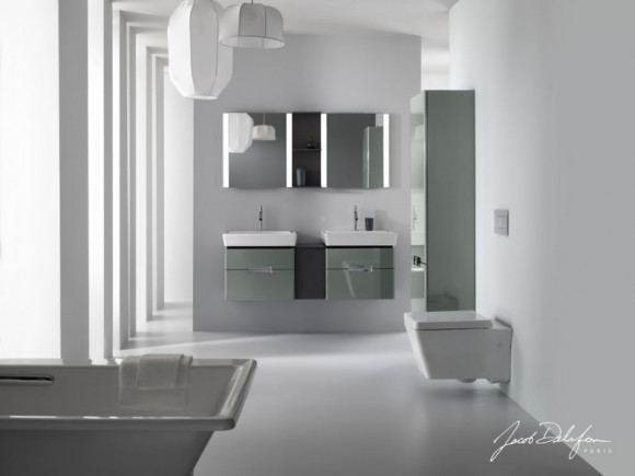 Тумба под раковину Jacob Delafon Reve 60 EB1134-G80 подвесная Светло-коричневая