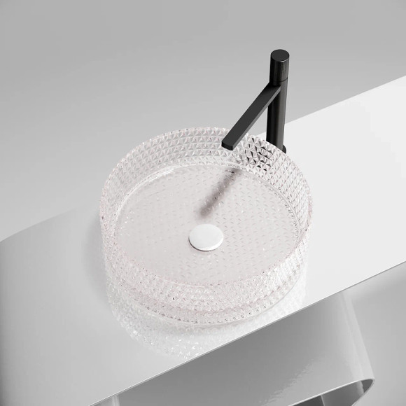 Раковина-чаша Ceramicanova Cristal 36 CN6061 Розовая