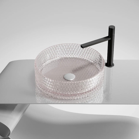 Раковина-чаша Ceramicanova Cristal 36 CN6061 Розовая