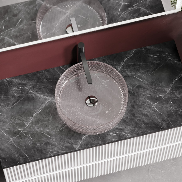 Раковина-чаша Ceramicanova Cristal 36 CN6061 Розовая