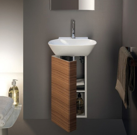 Тумба под раковину Laufen Ino 30 L 4.2530.1.030.171.1 подвесная Темный орех Тумба под раковину Laufen Ino 30 L 4.2530.1.030.171.1 подвесная Темный орех