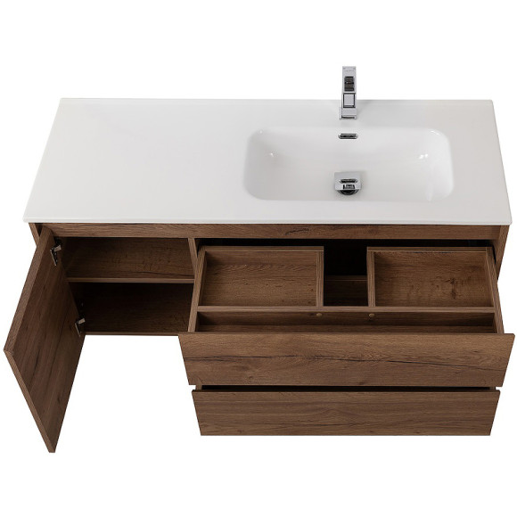 Тумба под раковину BelBagno Kraft 120 R KRAFT-1200-2C-1A-SO-RT-R подвесная Rovere Tabacco Тумба под раковину BelBagno Kraft 120 R KRAFT-1200-2C-1A-SO-RT-R подвесная Rovere Tabacco