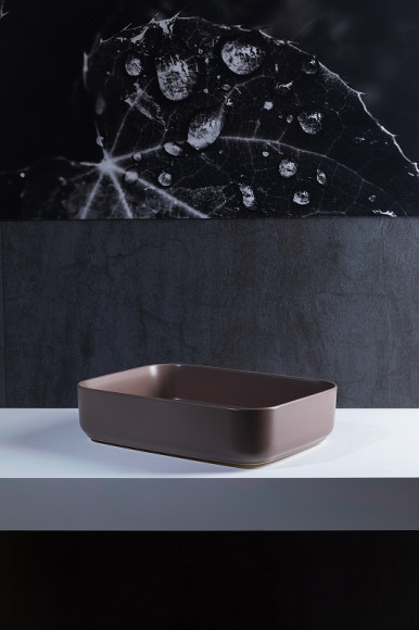 Раковина-чаша Allen Brau Fantasy 50 4.11021.TP Коричневая Раковина-чаша Allen Brau Fantasy 50 4.11021.TP Коричневая