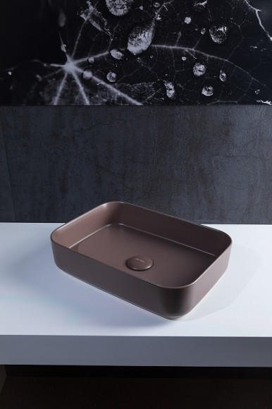 Раковина-чаша Allen Brau Fantasy 50 4.11021.TP Коричневая Раковина-чаша Allen Brau Fantasy 50 4.11021.TP Коричневая