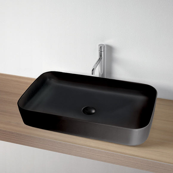 Раковина-чаша Kerasan Tribeca 70 460231 Черная матовая Раковина-чаша Kerasan Tribeca 70 460231 Черная матовая