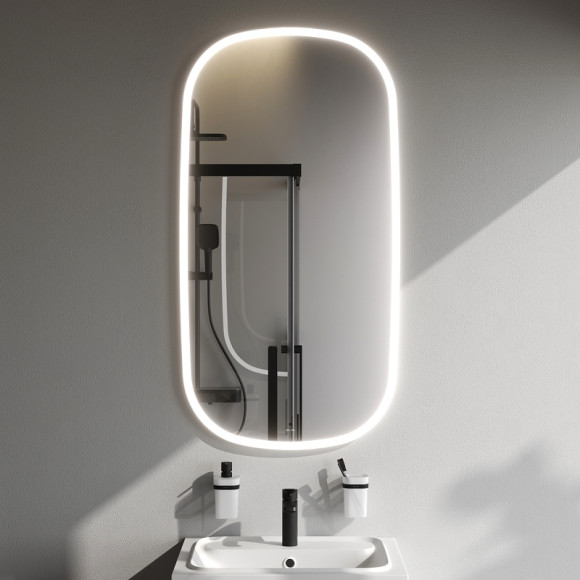 Зеркало AM.PM Func 65 M8FMOX0651WGH с подсветкой с ИК-сенсорным выключателем Зеркало AM.PM Func 65 M8FMOX0651WGH с подсветкой с ИК-сенсорным выключателем