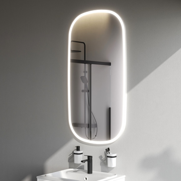 Зеркало AM.PM Func 65 M8FMOX0651WGH с подсветкой с ИК-сенсорным выключателем Зеркало AM.PM Func 65 M8FMOX0651WGH с подсветкой с ИК-сенсорным выключателем