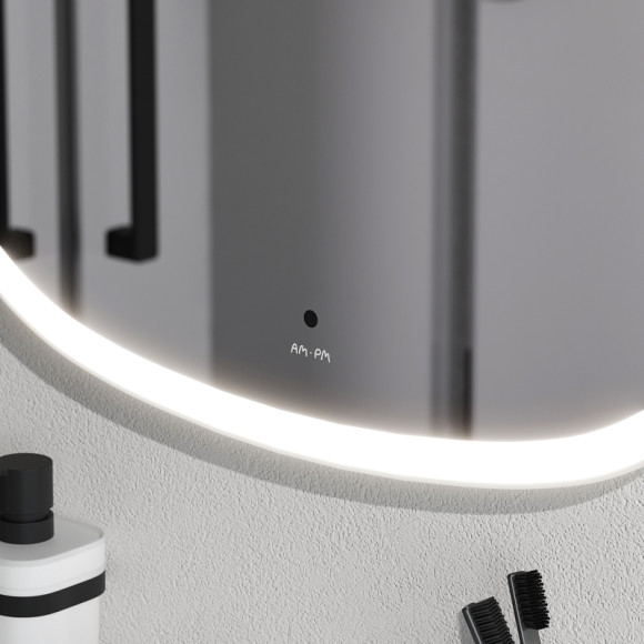 Зеркало AM.PM Func 65 M8FMOX0651WGH с подсветкой с ИК-сенсорным выключателем Зеркало AM.PM Func 65 M8FMOX0651WGH с подсветкой с ИК-сенсорным выключателем