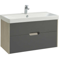 Тумба под раковину Aquaton Оливия 90 1A254401OLUG0 подвесная Грей Дуб ойстер