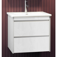 Тумба под раковину Opadiris Фреш 60 00-00002820 подвесная Белая глянцевая Тумба под раковину Opadiris Фреш 60 00-00002820 подвесная Белая глянцевая