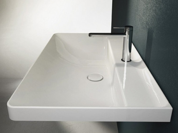 Раковина Hatria Canalgrande 80 Y1EK Белая Раковина Hatria Canalgrande 80 Y1EK Белая