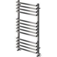 Водяной полотенцесушитель Terminus Рид П13 500х1000 4670078513441 Хром, нижнее подключение, G 1/2" ВР, с комплектом вентилей