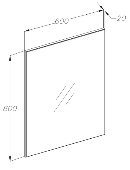Зеркало Opadiris Треви 60 00-00003870 Серое матовое Зеркало Opadiris Треви 60 00-00003870 Серое матовое