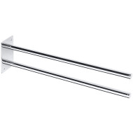 Полотенцедержатель Bemeta Omega 104704142 двойной Хром