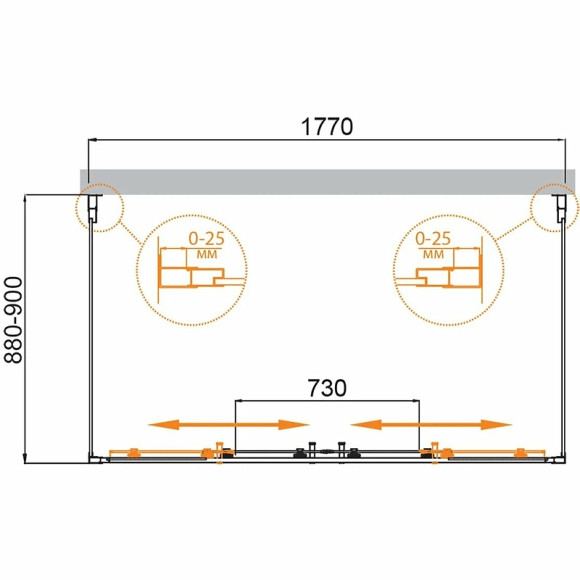 Душевой уголок Cezares Molveno 180x90 MOLVENO-AH-22-180/90-C-Cr-IV профиль Хром стекло прозрачное Душевой уголок Cezares Molveno 180x90 MOLVENO-AH-22-180/90-C-Cr-IV профиль Хром стекло прозрачное